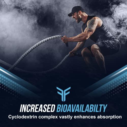 Turkesterone Supplement 500mg, 120 Capsules (95% Ajuga Turkestanica Extract Std. to 10% Complexed with Hydroxypropyl B Cyclodextrin) Similar to Beta Ecdysterone Testosterone booster by Fit and Focused