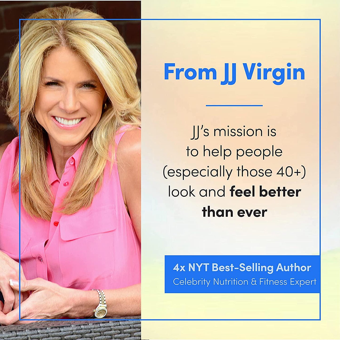 Vanilla Plant-Based All-in-One Shake - Reignite Wellness by JJ Virgin - Plant Protein Powder, Vitamins, Minerals, Greens and Aminos - 22g of Chia, Chlorella and Pea Protein Shake (30 Servings, 2.91 lbs)