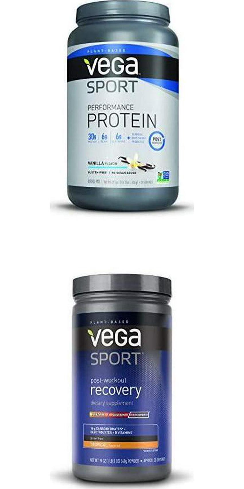 Vega Post Workout Bundle, Vega Sport Protein with Vega Sport Recovery