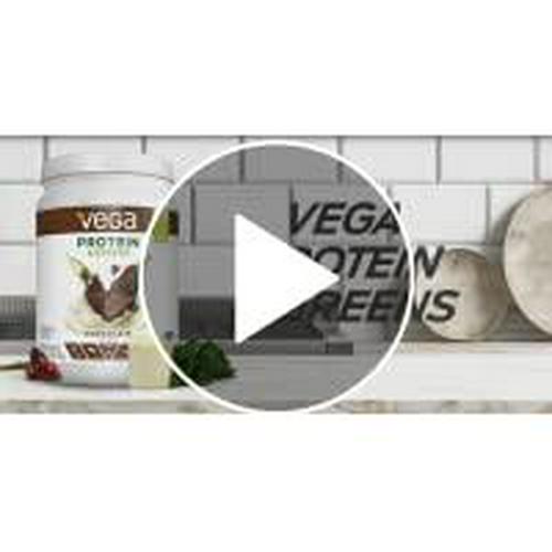 Vega Protein and Greens, Chocolate, Vegan Protein Powder, 20g Plant Based Protein, Low Carb, Keto, Dairy Free, Gluten Free, Non GMO, Pea Protein for Women and Men, 1.2 Pounds (16 Servings)