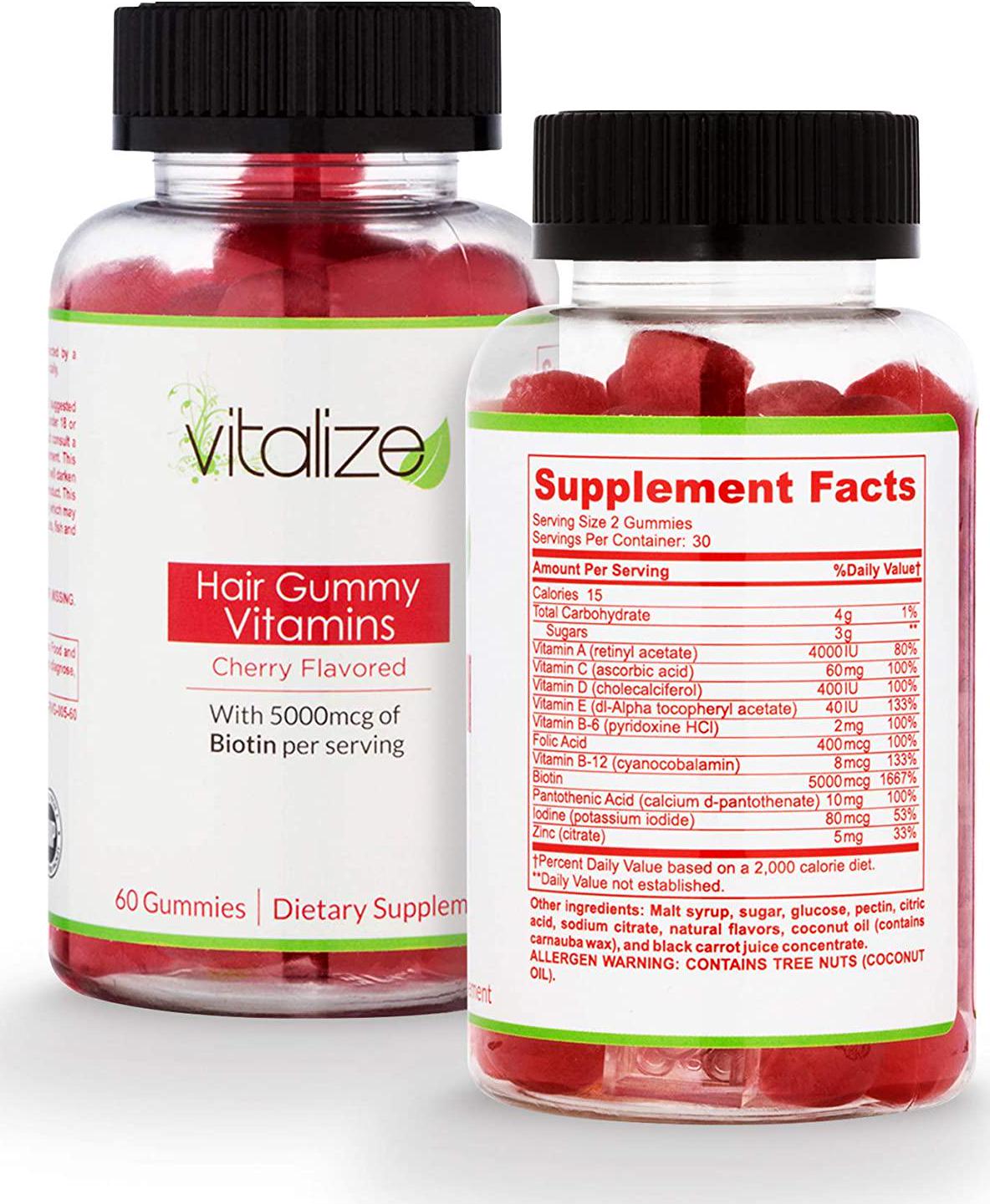 Vitalize Multivitamin Hair Gummy