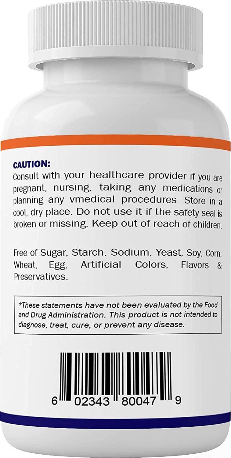 Vitamatic Hyaluronic Acid Supplements 200mg - Supports Healthy Connective Tissue and Joints - Promote Youthful Healthy Skin - 120 Capsules