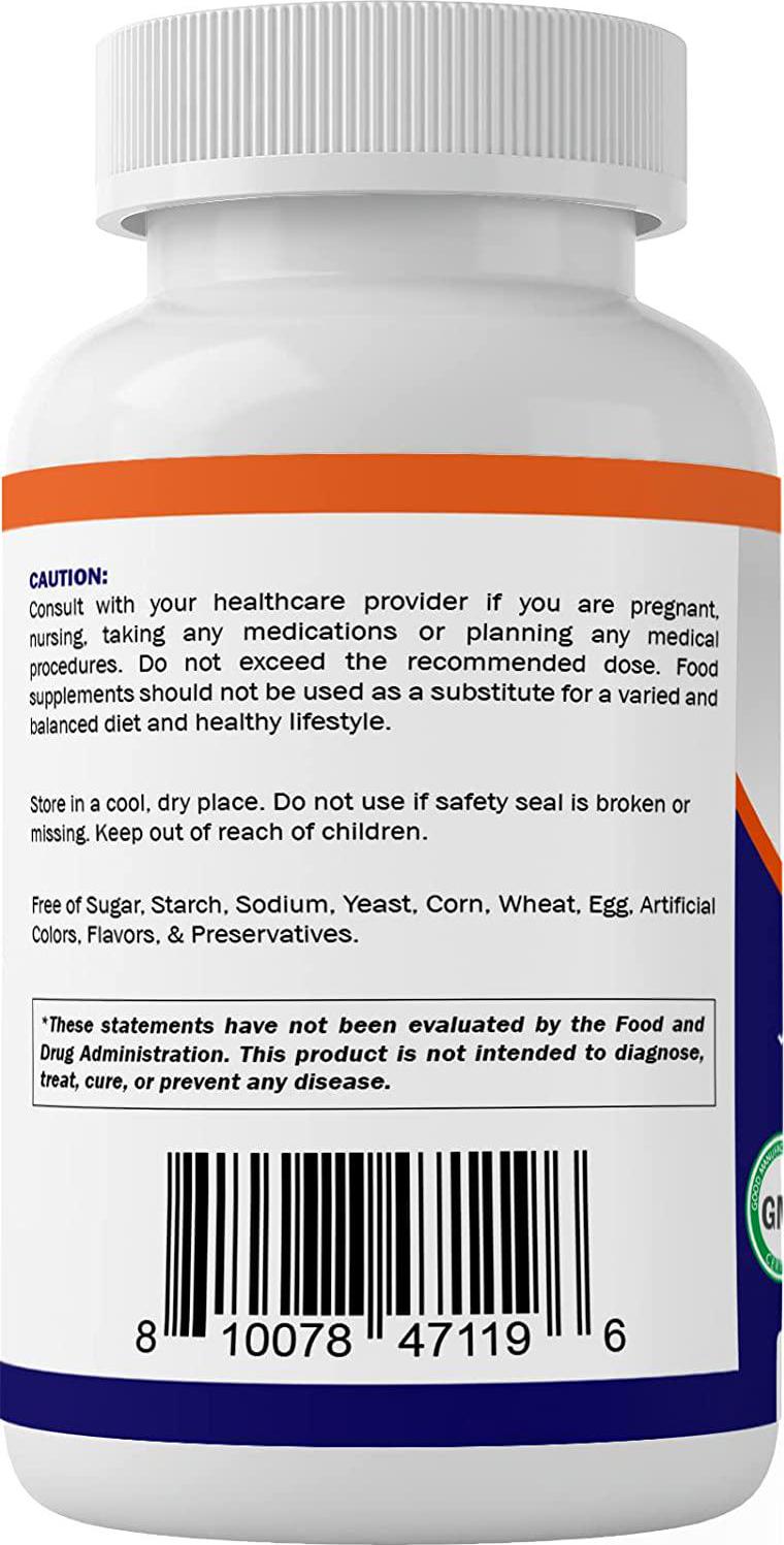 Vitamatic L Methylfolate 15mg - 120 Vegetable Capsules - Optimized and Activated High Potency - Metabolically Active Folate