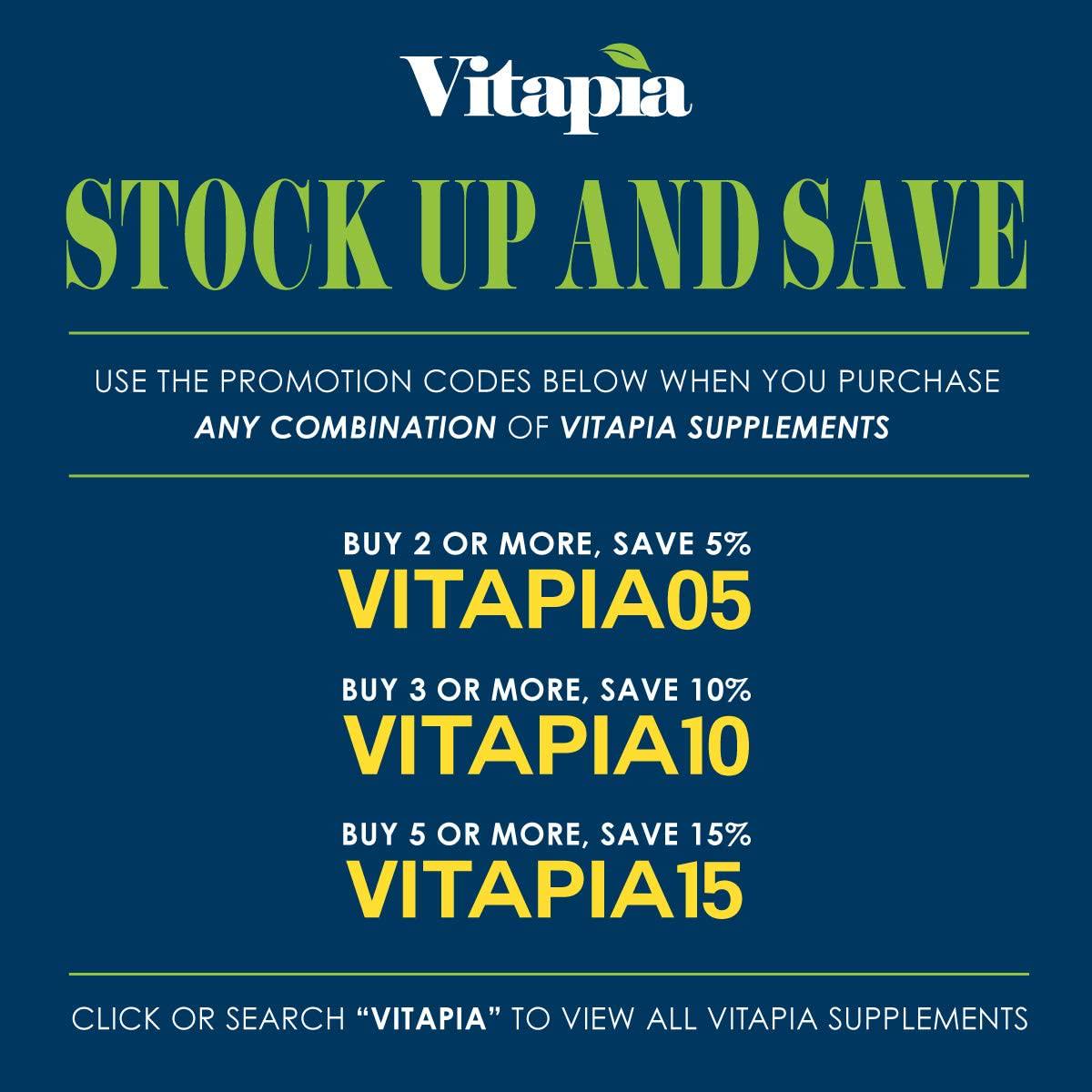 Vitapia Saw Palmetto 1000mg per Serving - 120 Veggie Capsules - Vegan and Non-GMO - Saw Palmetto Complex for Prostate Health, Healthy Urination, DHT Blocker, Hair Loss Prevention