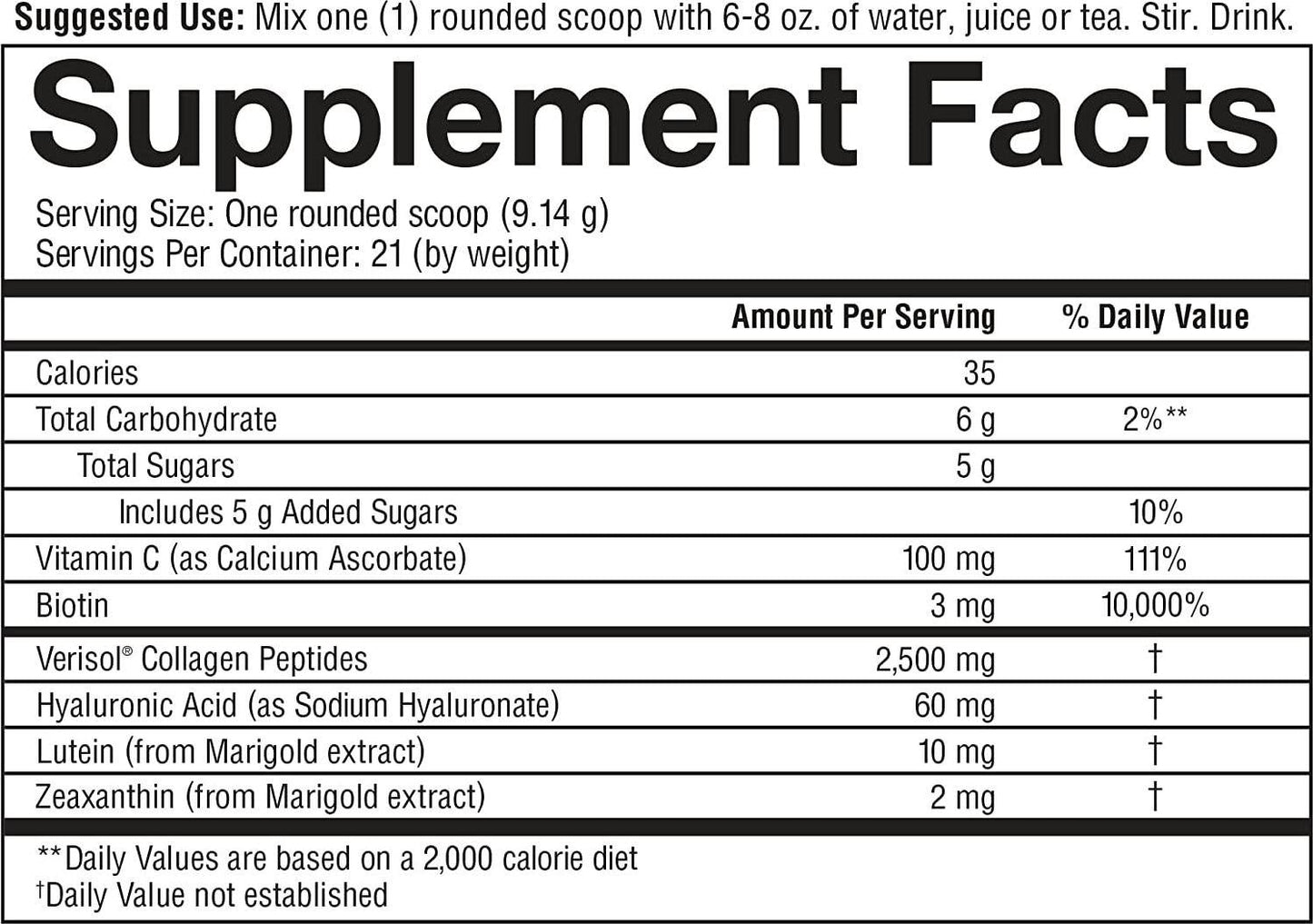 Youtheory Beauty Powder Watermelon Flavor, 21 Servings