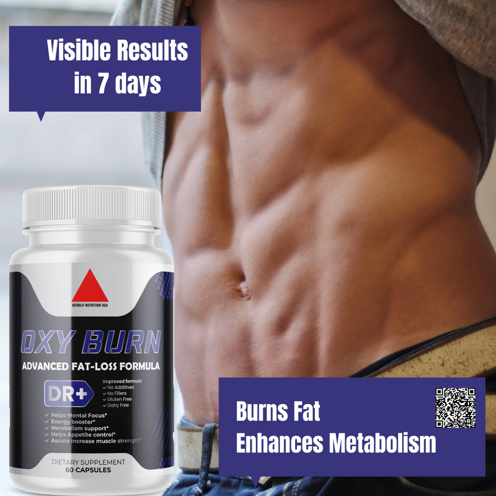 Belly Fat Burner Pills to Lose Stomach Fat, Weight Loss Pills for Men 60 Capsules