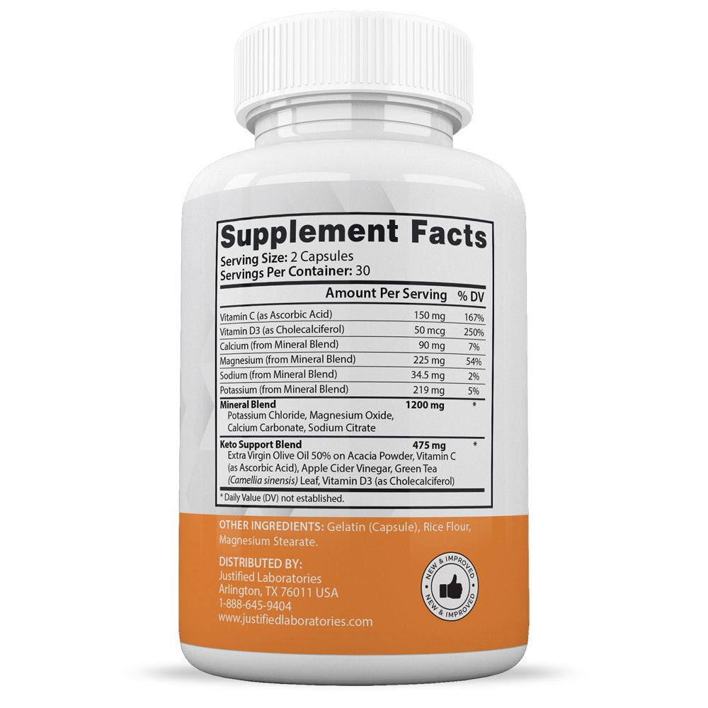 (10 Pack) Keto for Health ACV MAX Pills 1675Mg Alternative to Gummies Dietary Supplement 600 Capsules - Nutricity.com.au