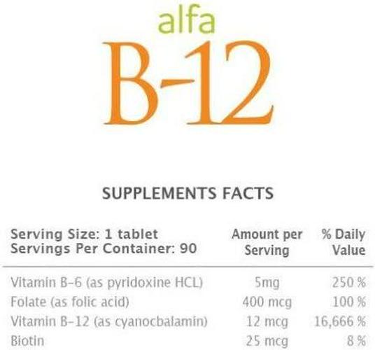 alfa B-12 (90 tabs)