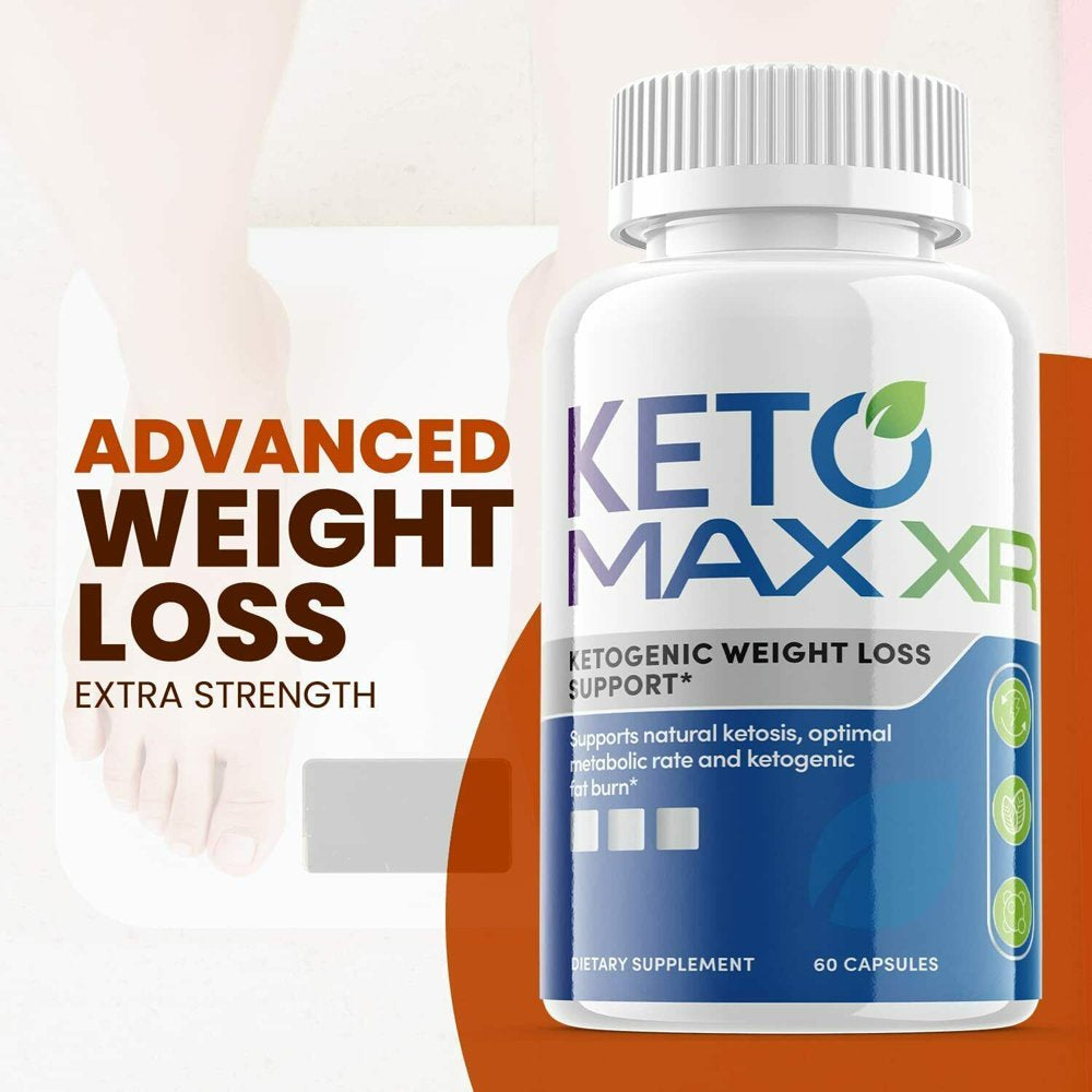 (1 Pack) Keto Max XR - Supplement for Weight Loss - Energy & Focus Boosting Dietary Supplements for Weight Management & Metabolism - Advanced Fat Burn Raspberry Ketones Pills - 60 Capsules - Nutricity.com.au