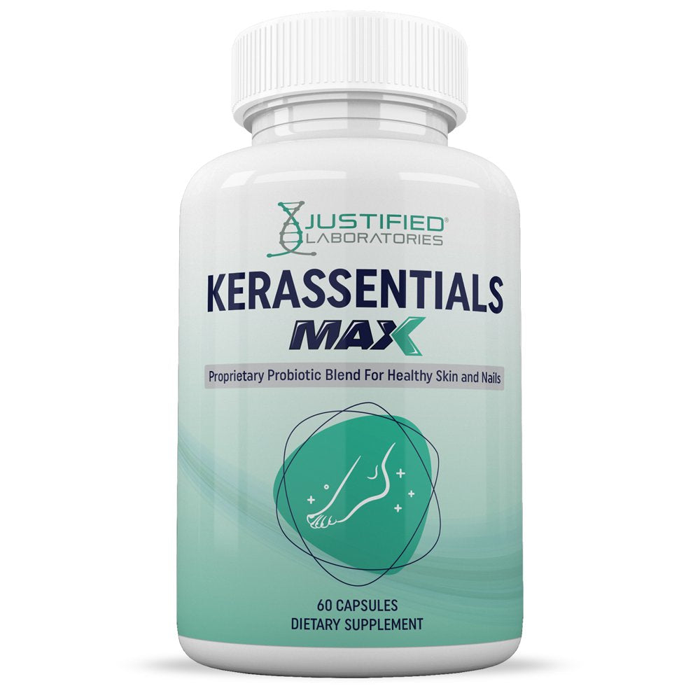 (3 Pack) Kerassentials Max 40 Billion CFU Probiotic Nail Support 180 Capsules - Nutricity.com.au