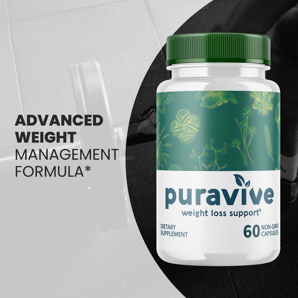 (2 Pack) Puravive - Keto Weight Loss Formula - Energy & Focus Boosting Dietary Supplements for Weight Management & Metabolism - Advanced Fat Burn Raspberry Ketones Pills - 120 Capsules - Nutricity.com.au