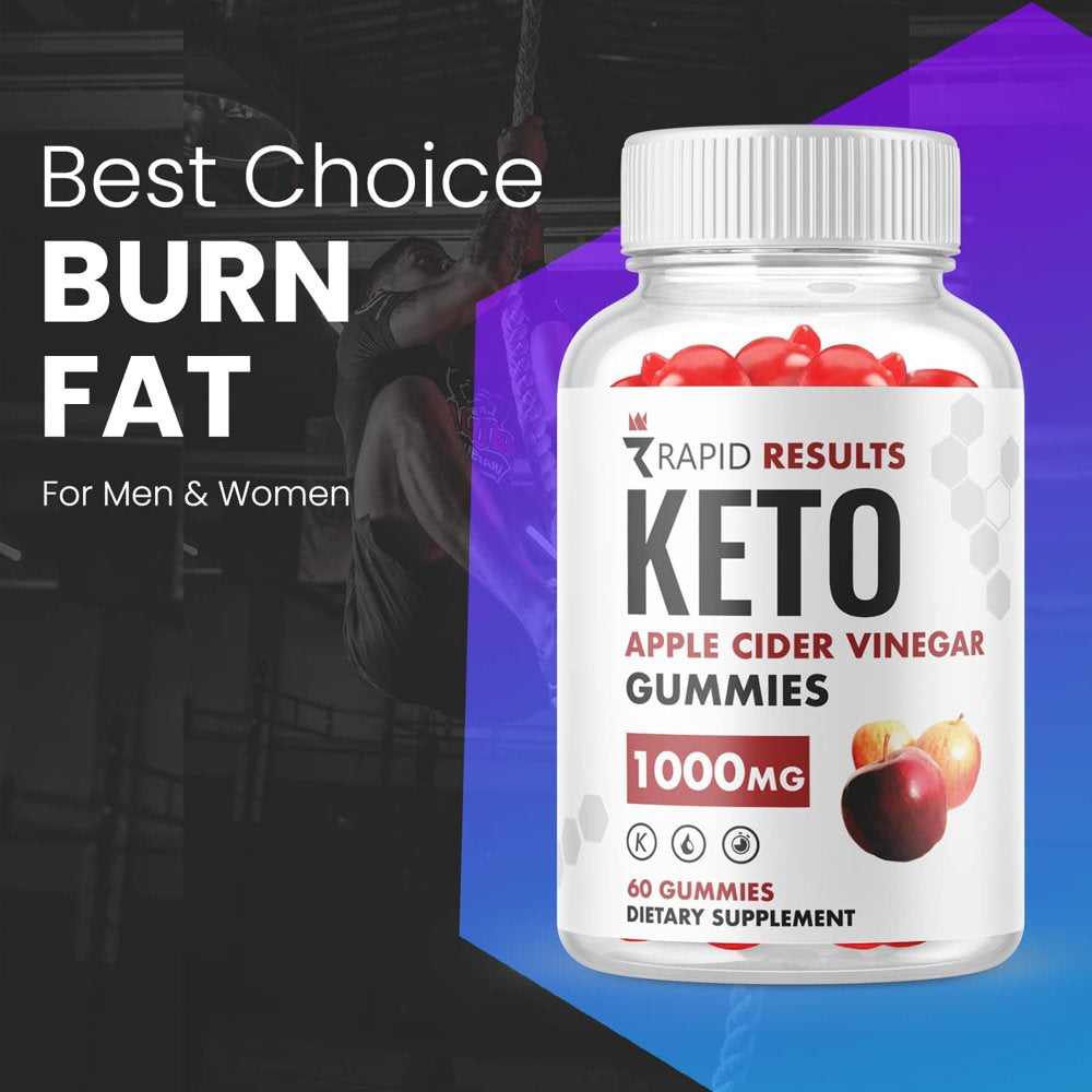 (3 Pack) Rapid Results Keto ACV Gummies - Supplement for Weight Loss - Energy & Focus Boosting Dietary Supplements for Weight Management & Metabolism - Fat Burn - 180 Gummies - Nutricity.com.au