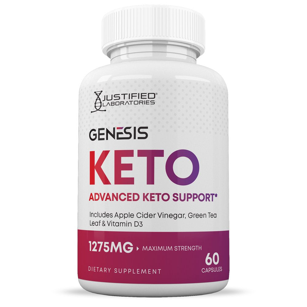 (2 Pack) Genesis Keto ACV Pills 1275Mg Alternative to Gummies Dietary Supplement 120 Capsules - Nutricity.com.au