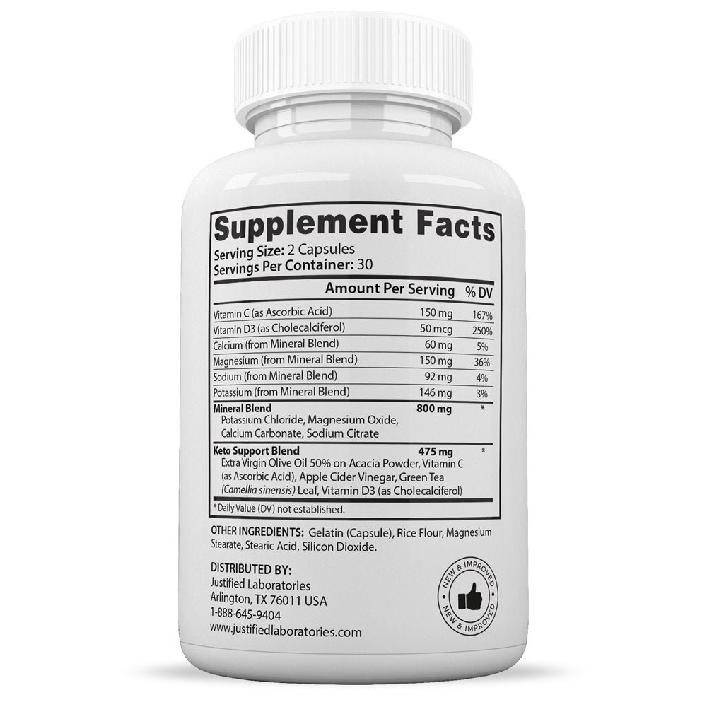 (2 Pack) Lifetime ACV Pills 1275 MG Stronger than Gummies Advanced Keto Support 120 Capsules - Nutricity.com.au