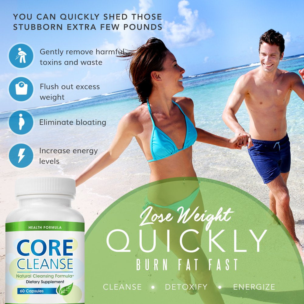 Colon Cleansing Supplement for a Flat Belly | Core Cleanse | Natural Colon Cleanser