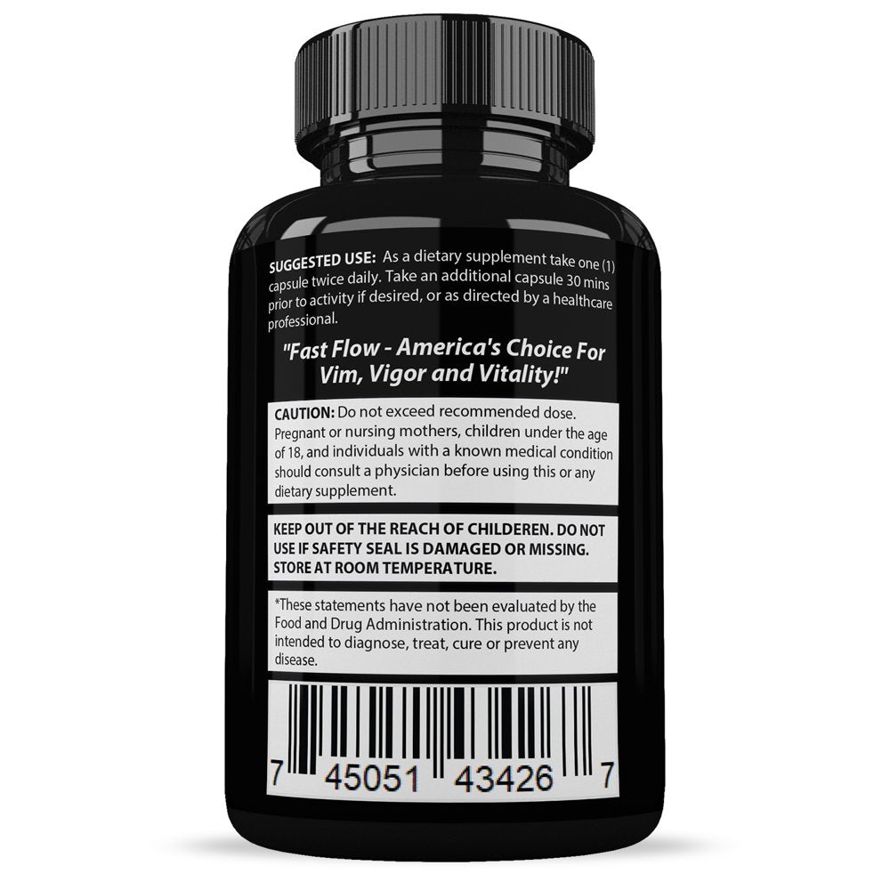 (3 Pack) Fast Flow Men’S Health Supplement 1484Mg 180 Capsules - Nutricity.com.au