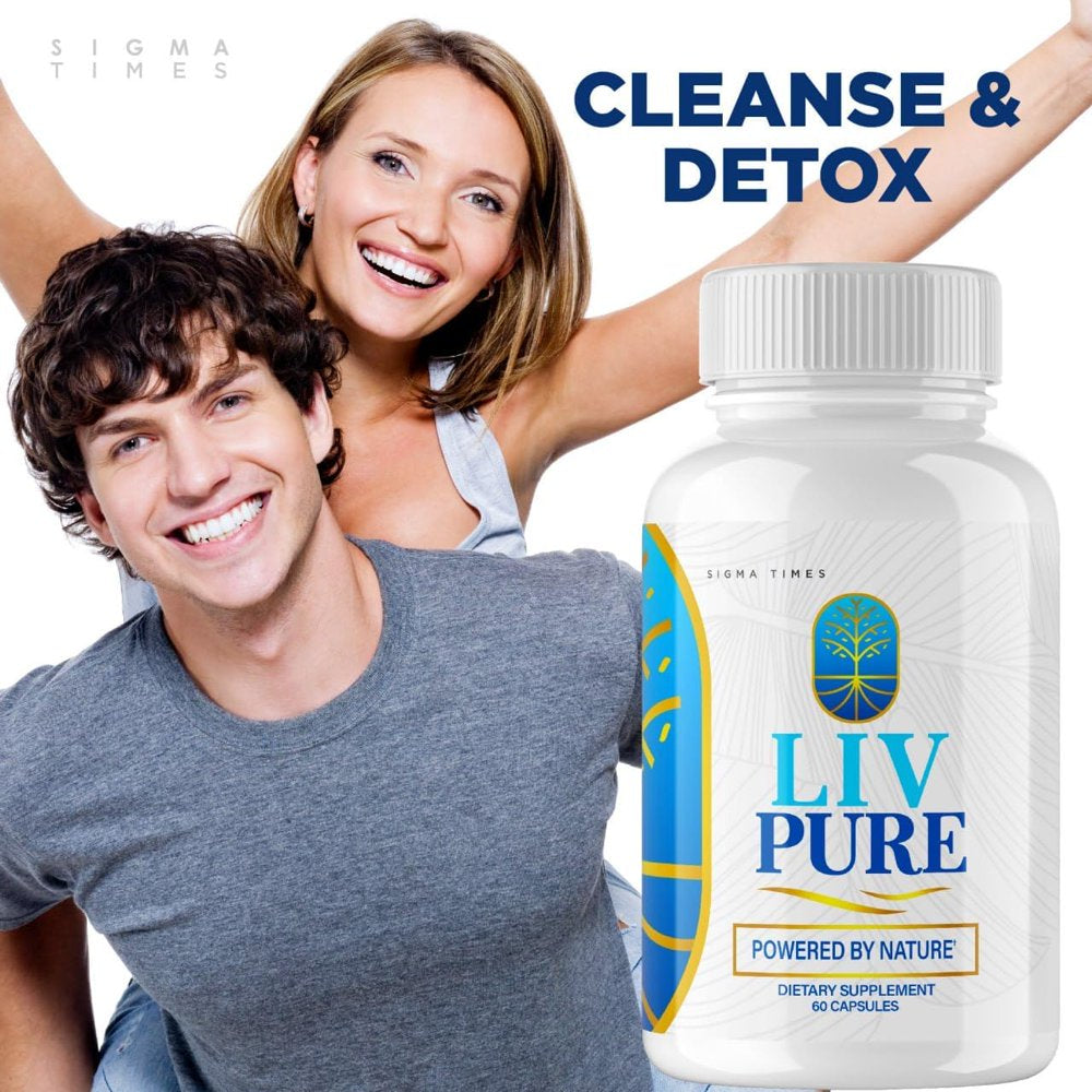 (3 Pack) Liv Pure - Liv Pure Capsules Powered by Nature Supplement for Liver Detox and Diet Hydration Purification Livpure Extra Strength Vegan Liv-Pure Liver Health Support & Clense (180 Capsules) - Nutricity.com.au