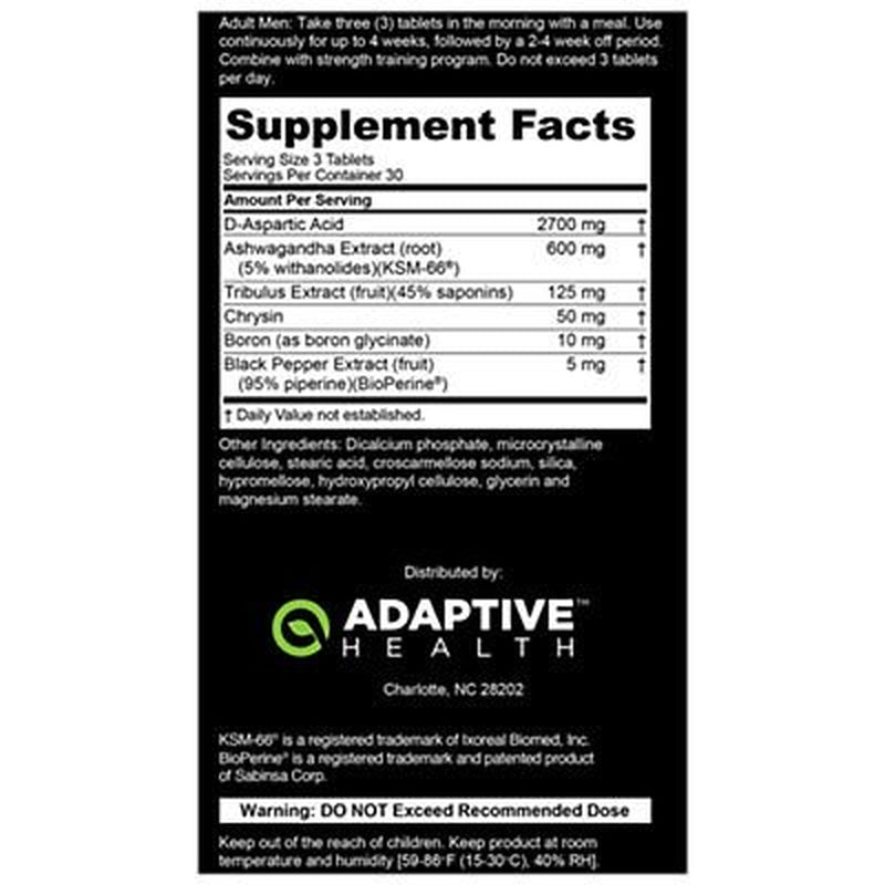 Nugenix Ultra Total and Free Testosterone Booster for Men, Dietary Supplement, 45 Count