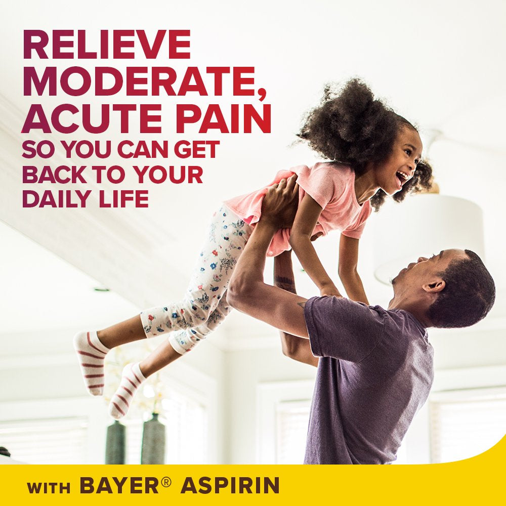 Bayer Back & Body Extra Strength Pain Reliever Aspirin W Caffeine, 500Mg Coated Tablets, 200 Count