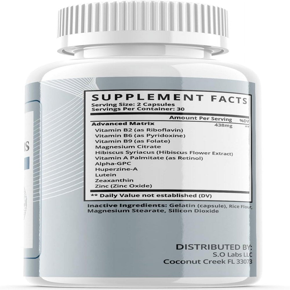 (1 Pack) Quietum plus - Dietary Supplement for Hearing - Tinnitus Support for Healthy Middle and Inner Ear Structures, Cognitive and Nootropic Support, Nerves and Blood Supply - 60 Capsules - Nutricity.com.au