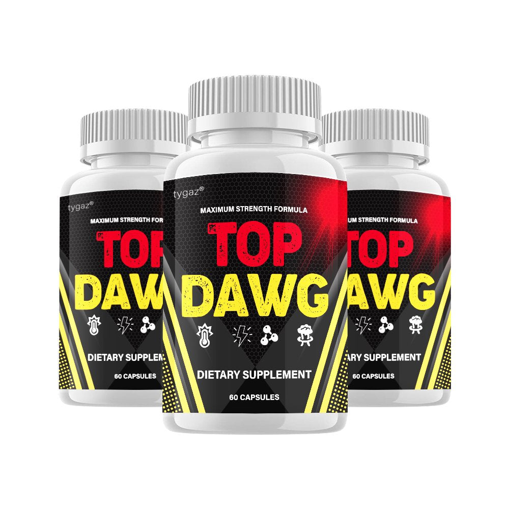 (3 Pack) Top Dawg - Top Dawg Capsules for Men - Nutricity.com.au