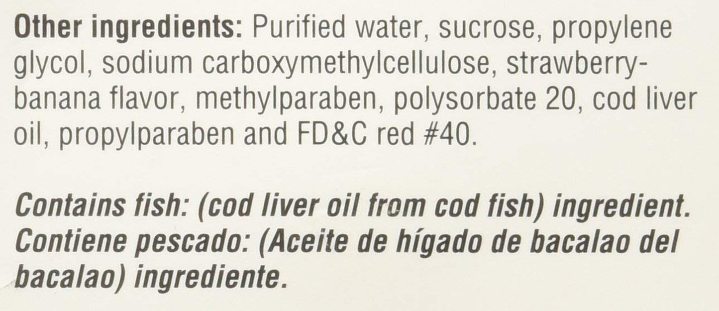 Emulsin De Escocia Delicious Strawberry-Banana Flavor, 6.5 Fl Oz