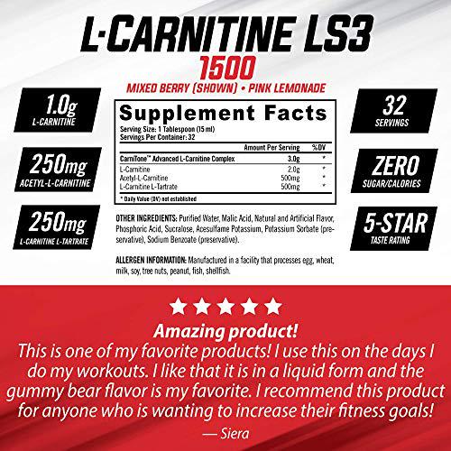 iSatori Lipo-Drex Fat Loss Thermogenic Formula - Fast Acting Weight Loss -Appetite Suppressant (60 capsules) and iSatori L-Carnitine Liquid Fat Burner and Metabolism Activator- Mixed Berry (32 Servings)