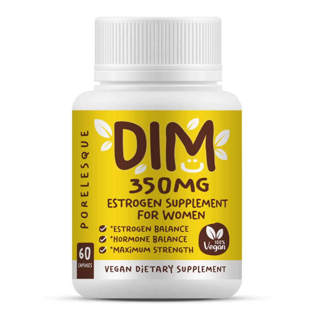 Estrogen Supplement Capsules for Women - Estrogen Pills with 350Mg DIM, 60 Vegan Capsules