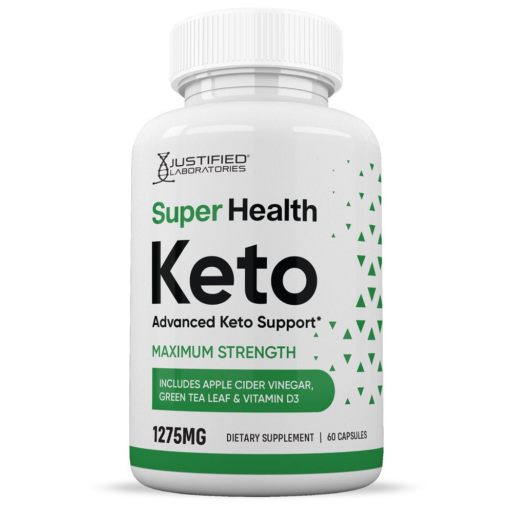 (2 Pack) Super Health Keto ACV Pills 1275Mg Alternative to Gummies Dietary Supplement 120 Capsules - Nutricity.com.au