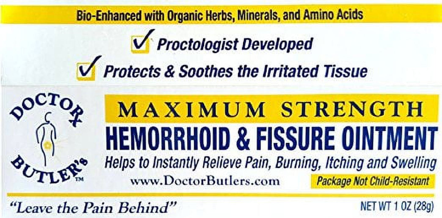 Doctor Butler'S Hemorrhoid & Fissure Ointment