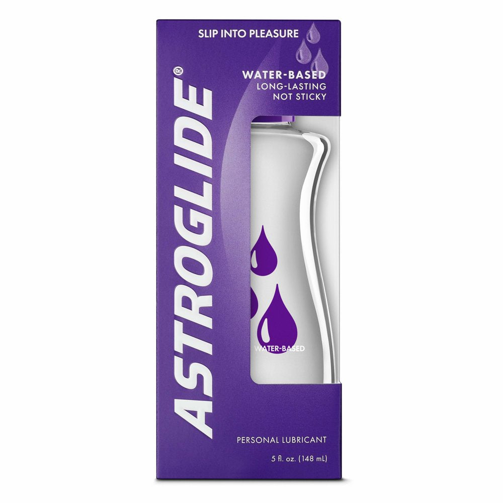 Astroglide Liquid, Water Based Personal Lubricant, Condom Compatible Lube, 5 Oz