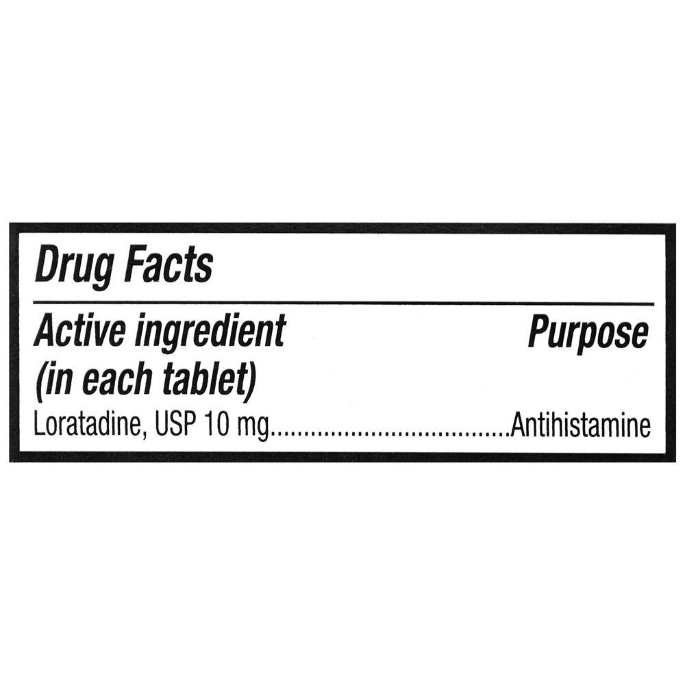 Equate Allergy Relief Loratadine Tablets 10 Mg, Antihistamine, 45 Count