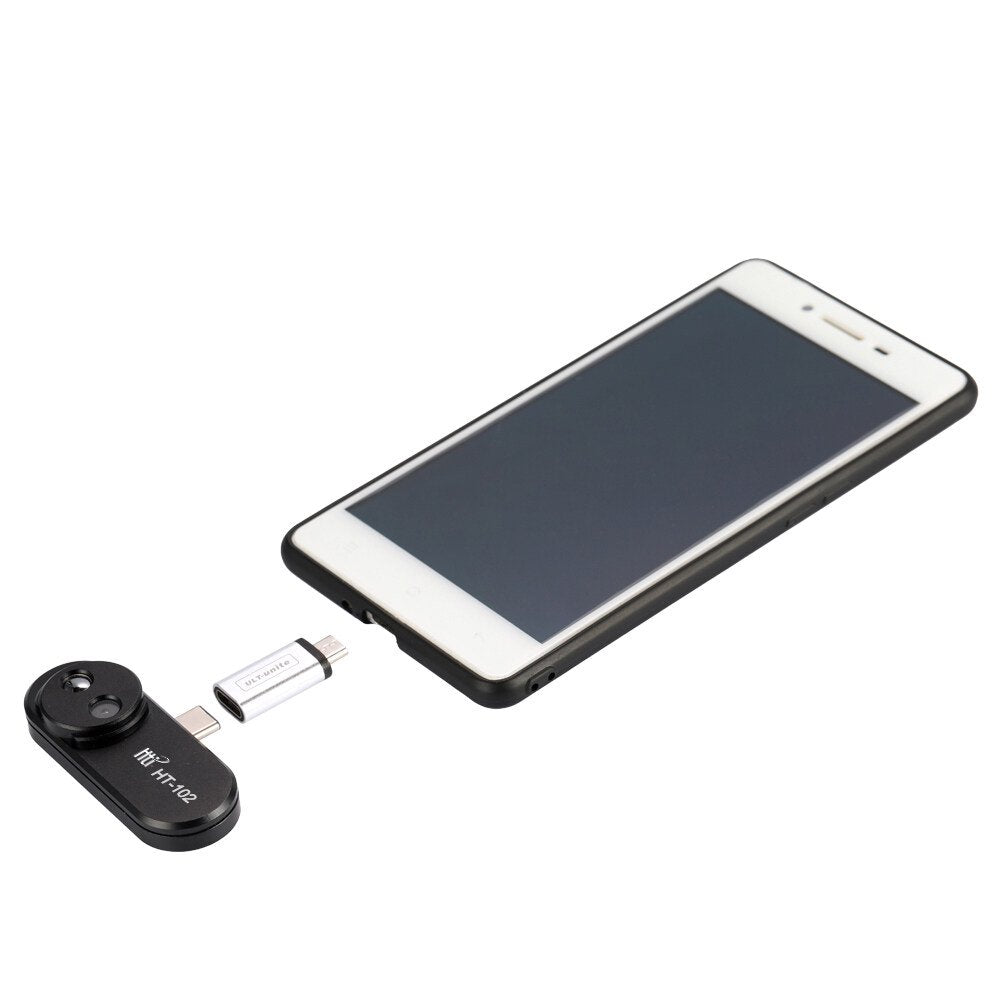 Apexeon Thermal Imager for Android Phones, External Infrared Camera, Multifunctional Tool with Center Point Temperature Display