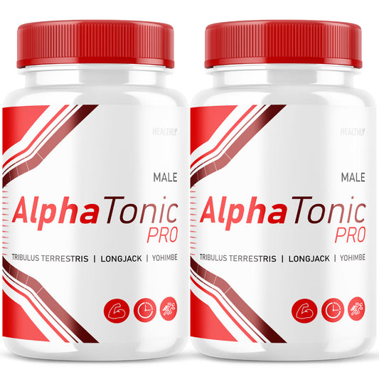 (2 Pack) Alpha Tonic Booster T Powder Alphatonic Supplement Pills for Men, Women (120 Capsules) - Nutricity.com.au