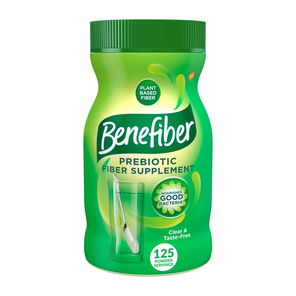 Benefiber Daily Prebiotic Fiber Powder for Digestive Health, 17.6 Oz