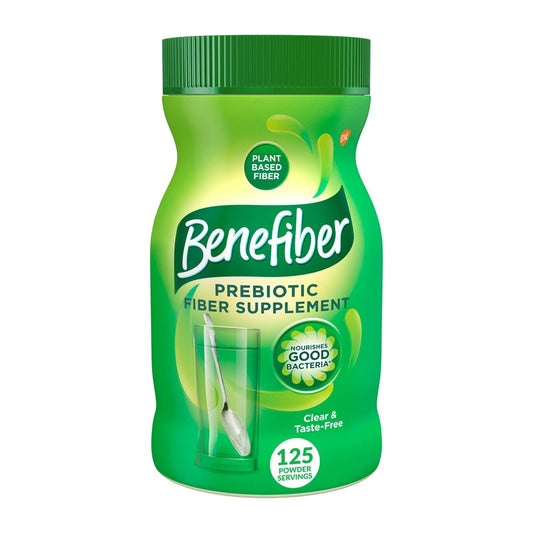 Benefiber Daily Prebiotic Fiber Powder for Digestive Health, 17.6 Oz
