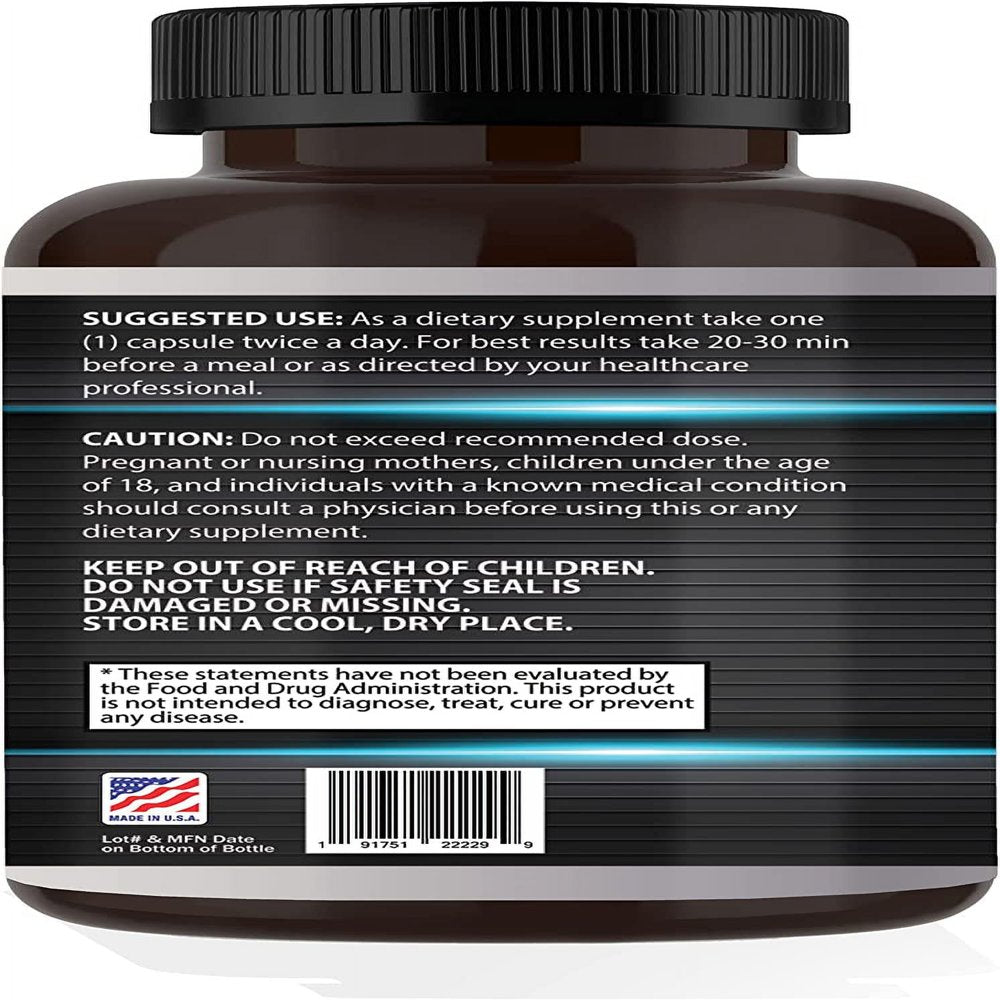 Focus Pharmacology Digestive Enzymes and Priobiotics Blend - 180 Ct Protease, Lipase, Lactase, Galactosidase, Acidophilus, Casei, Plantarum