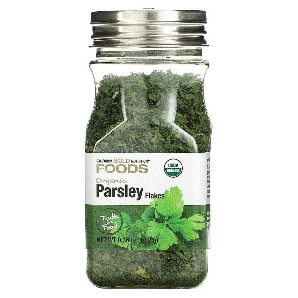 California Gold Nutrition, FOODS - Organic Parsley, 0.36 Oz