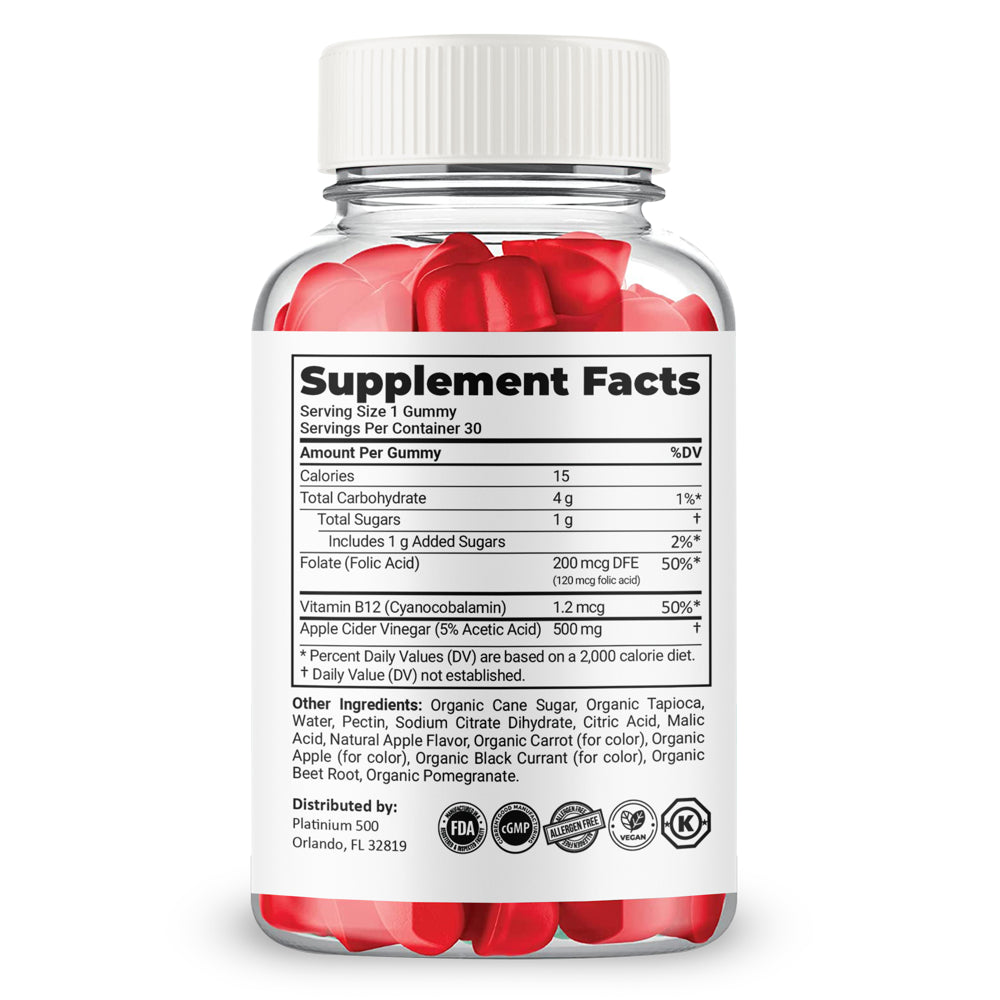 Apex Keto ACV Gummies, Apex Keto Gummies Weight Loss Supplement, Powerful Formula, Belly Fat Energy Metabolism Maximum Strength Official (1 Pack)