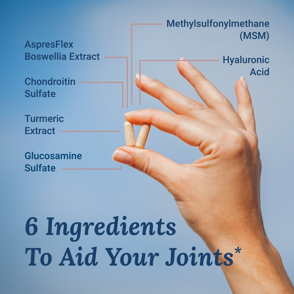 Live Conscious Movewell Glucosamine Chondroitin with MSM, 600Mg, 30 Servings