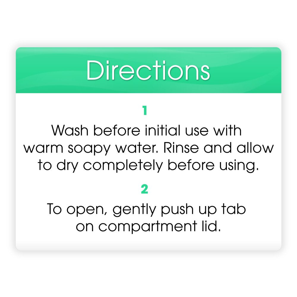 Equate Weekly Pill Planner and Organizer