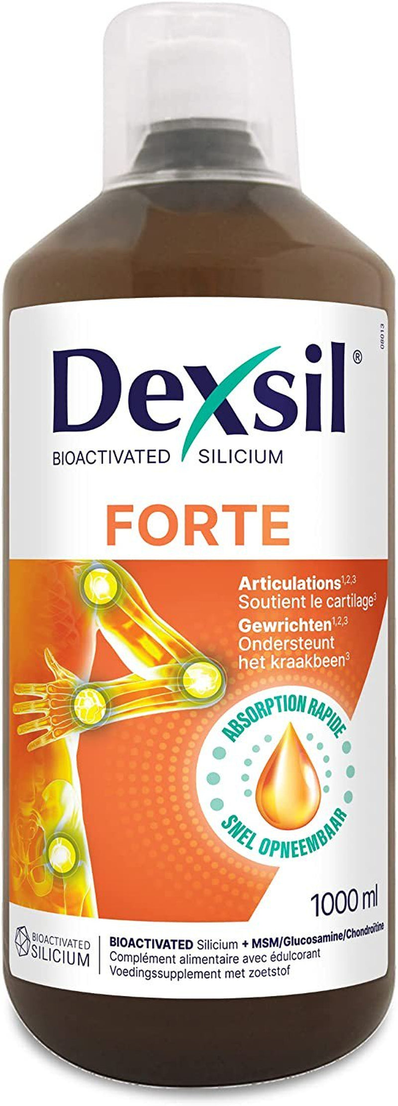 Dexsil Forte Drinkable Solution Joinforte Drinkable Solution Joints + MSM Glucosamine Chondroitin 1L