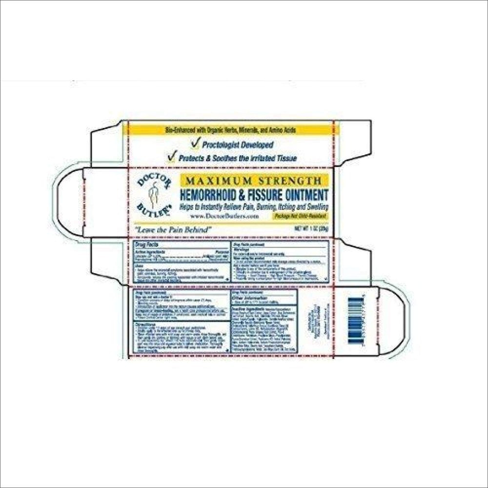 Doctor Butler'S Hemorrhoid & Fissure Ointment