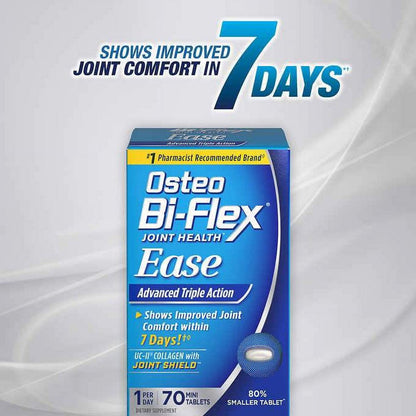 Osteo Bi-Flex Ease with UC-II Collagen, 70 Tablets