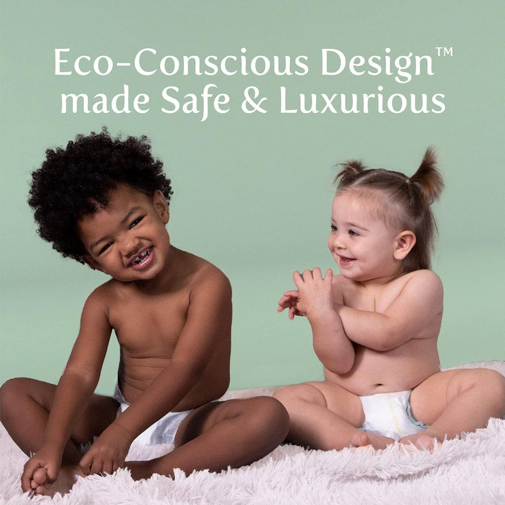 Earth & Eden Sensitive , Eco-Conscious & Hypoallergenic Diapers , Size 6 , 136 Count Size 6 (136 Count)