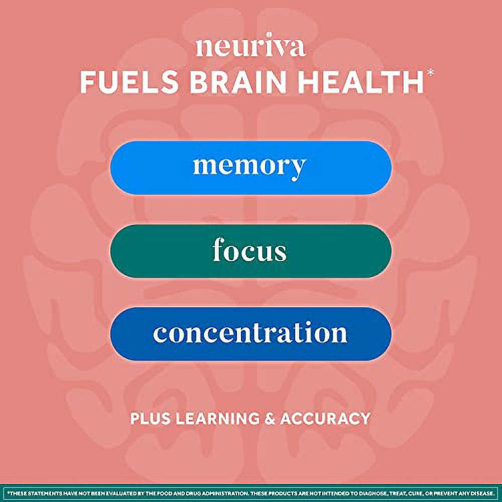 Neuriva Original Gummies (50 Count Bottle), Grape Flavor- 3 Pack