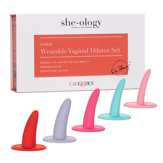 California Exotic Novelties She-Ology 5-Piece Wearable Vaginal Dilator Set