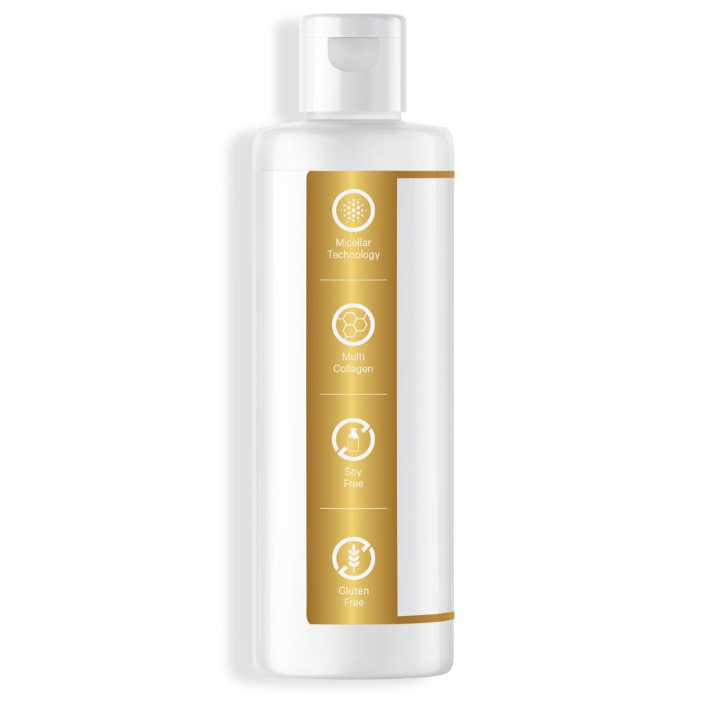 Codeage Nanofood Liquid Collagen Trim & Glow, Conjugated Linoleic Acid, Hyaluronic Acid, Hydrolyzed Collagen Type I, II, III, Whey Protein, Liposomal Delivery, Vanilla Flavor, 15.22 Fl Oz