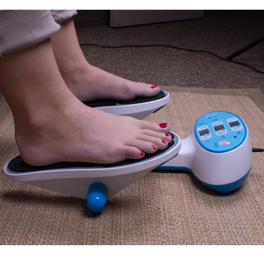 Accurelief Ultimate Foot Circulator with Remote, Electrodes Pads for TENS Unit