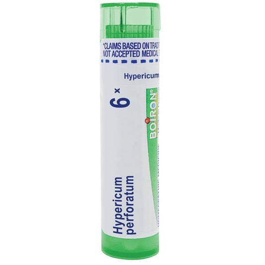 Boiron Hypericum Perforatum 6X, Homeopathic Medicine for Nerve Pain, 80 Pellets